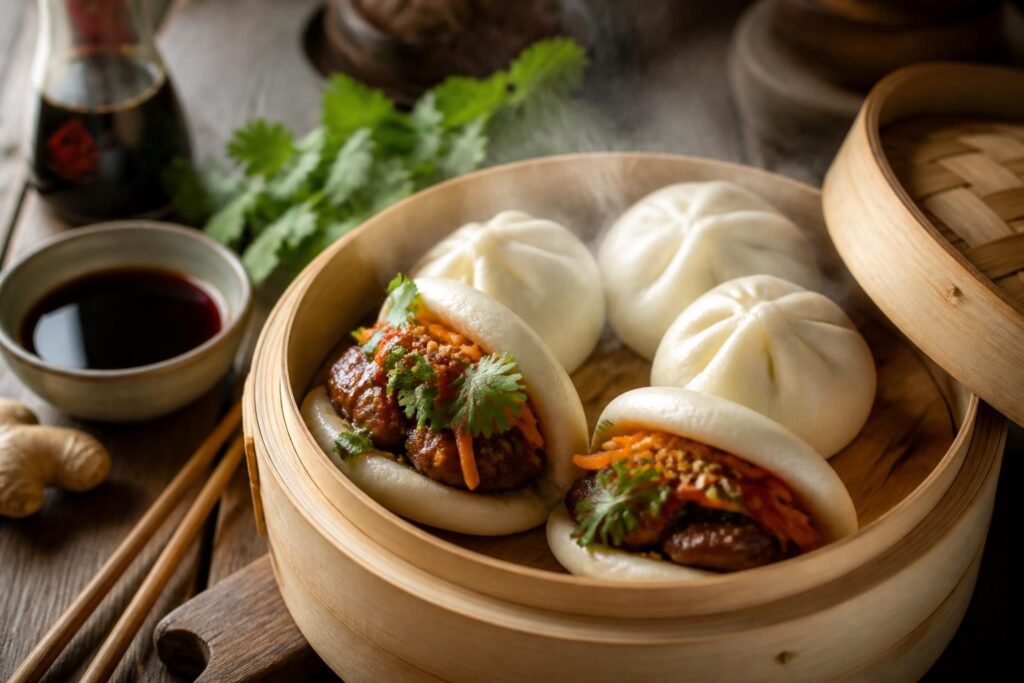 Bao buns vapeur : la recette des petits pains moelleux fourrés