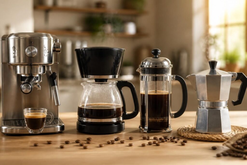 Choisir sa cafetière : espresso, filtre, piston ou italienne