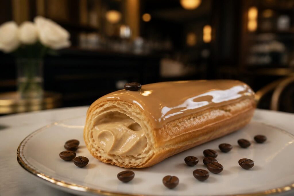 Éclair au café : la recette de la pâtisserie française classique