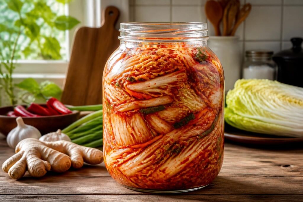 Kimchi maison : la recette du chou fermenté coréen