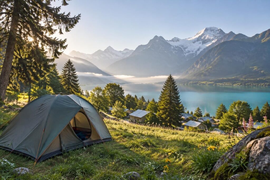 Camping Interlaken Switzerland : où planter sa tente au cœur des Alpes