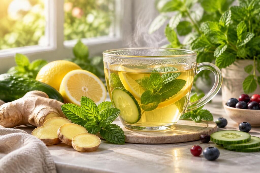 découvrez le thé detox energizing : une infusion détox aux saveurs vivifiantes, idéale pour accompagner vos pauses et retrouver un coup de frais au quotidien.