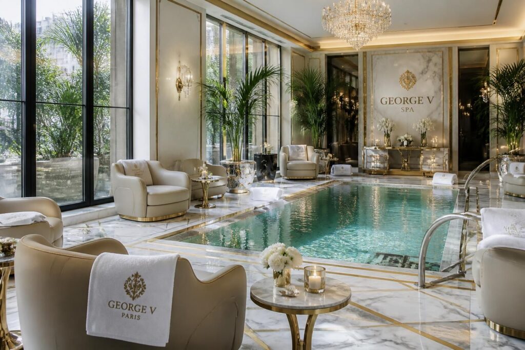 découvrez le spa george v, un havre de détente et de bien-être où luxe et sérénité se rencontrent pour vous offrir une expérience exceptionnelle.