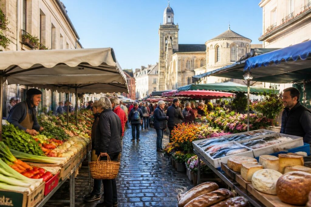 découvrez ce que vous pouvez trouver au marché de saintes aujourd’hui et les horaires pour profiter des meilleurs produits locaux.