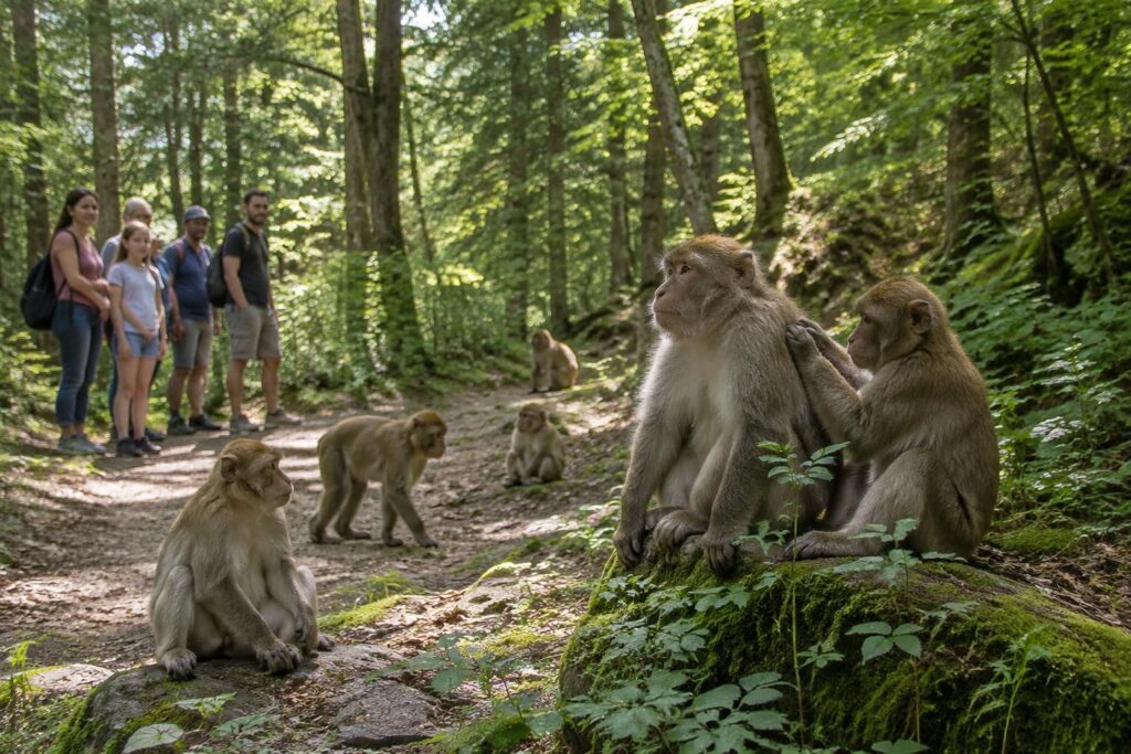 découvrez la montagne des singes : conseils pratiques pour préparer votre visite et observer les macaques dans leur environnement naturel.